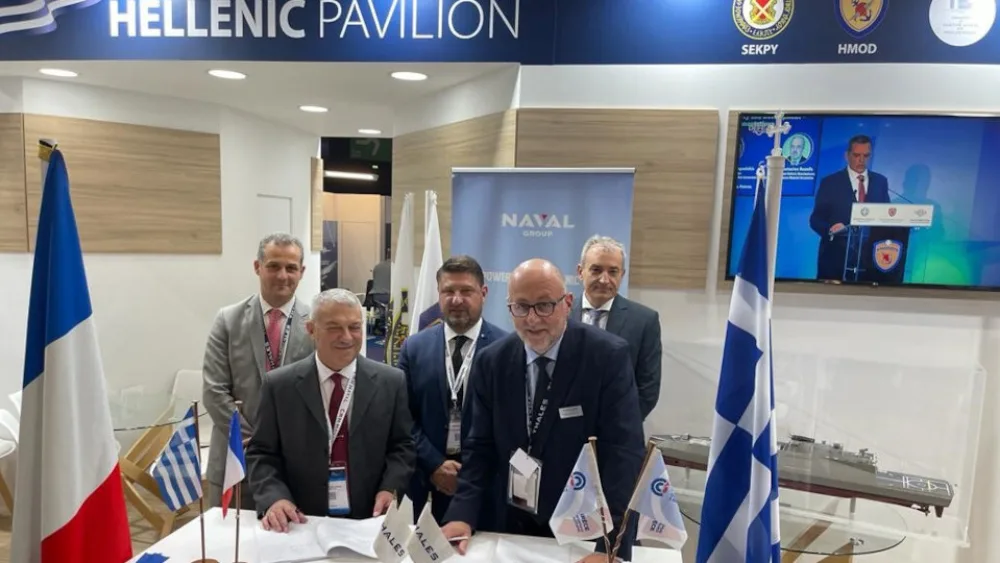 Thales: ​​Επέκταση συνεργασίας με τους Έλληνες εταίρους της για τις φρεγάτες FDI Belharra ​