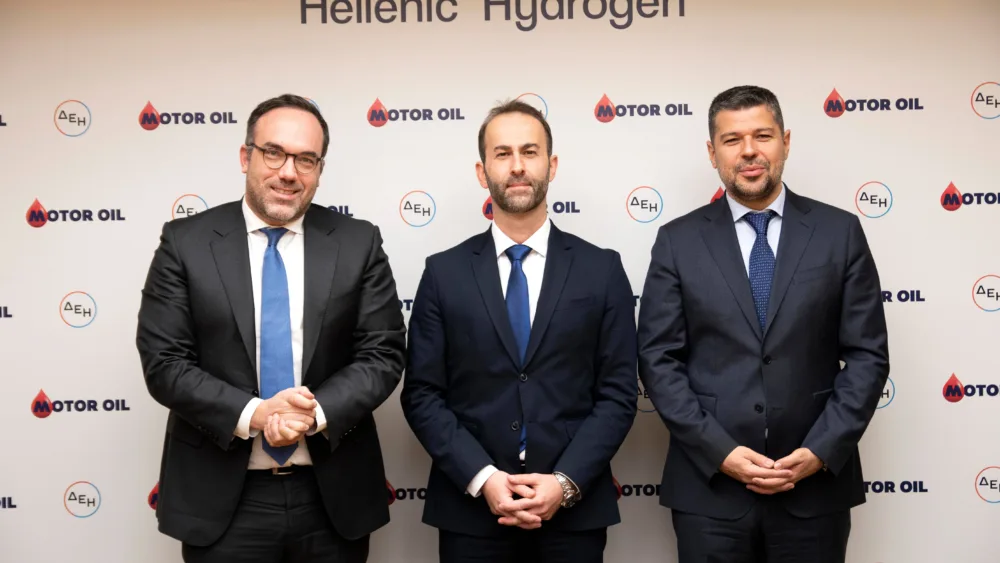 Hellenic Hydrogen: Επίσημη σύσταση της κοινοπρακτικής εταιρείας των Motor Oil και ΔΕΗ