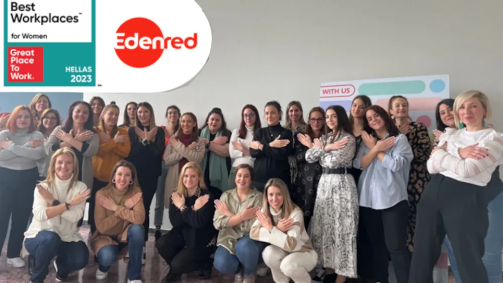 Η Edenred διακρίθηκε με την πιστοποίηση Best Workplaces for Women Hellas για το 2023