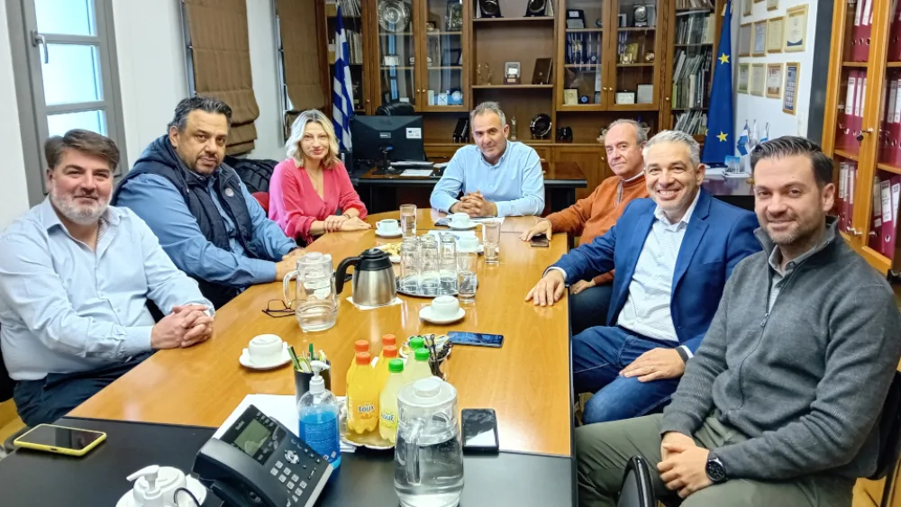 Συνάντηση Διοίκησης Επιμελητηρίου Αρκαδίας με τη Γενική Διευθύντρια της ΠΈΦ
