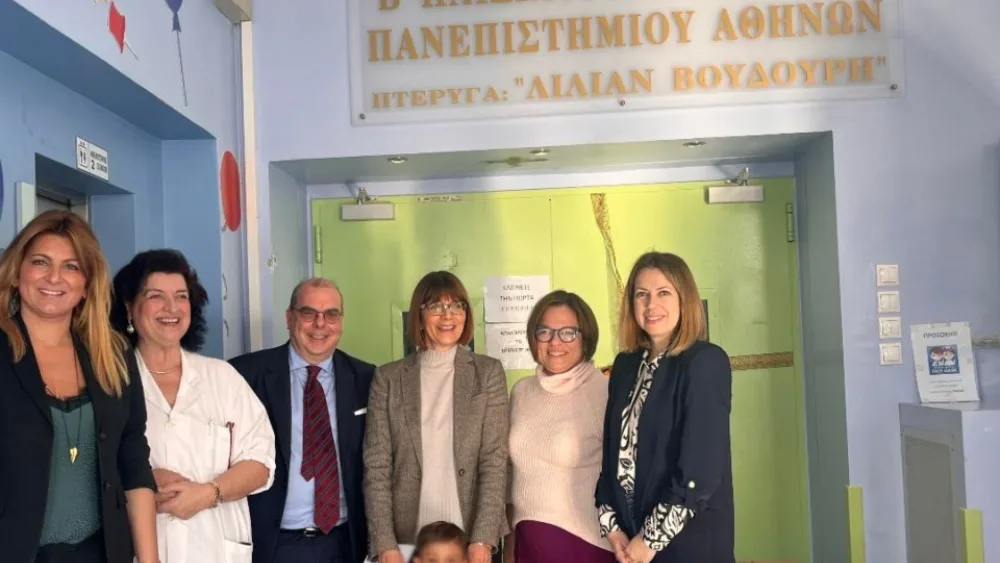 Δωρεά στο Νοσοκομείο Παίδων «Π. & Α. Κυριακού» από την TÜV HELLAS (TÜV NORD)