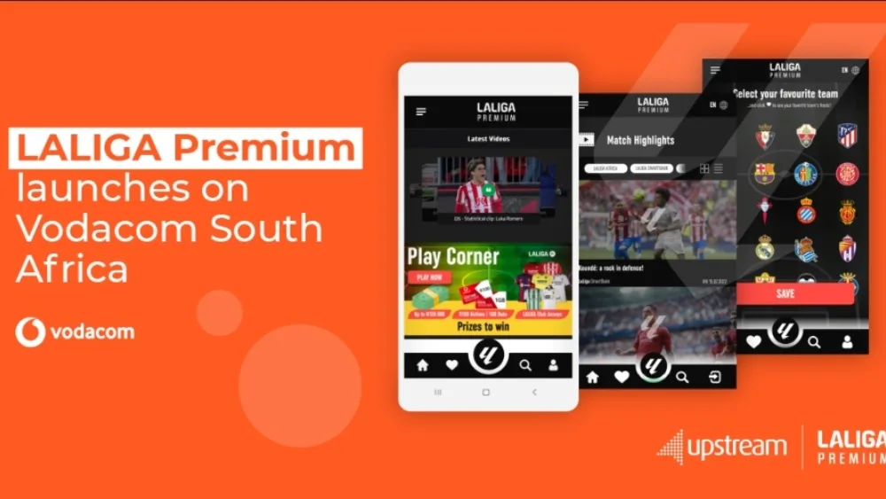 ​LALIGA Premium: Μια υπηρεσία της ​Upstream σε συνεργασία με τη LALIGA και τη Vodacom