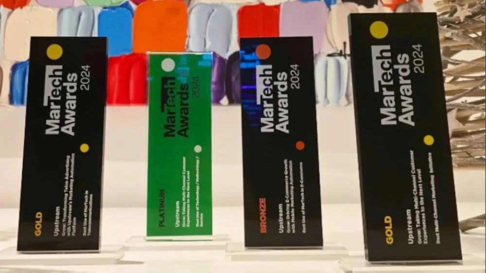 Upstream: Ξεχώρισε σε τρεις κατηγορίες στα MarTech Awards