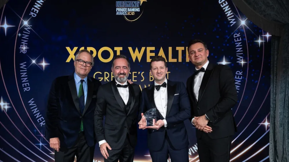 XSpot Wealth: Βραβεύτηκε ως ο καλύτερος Wealth Manager στην Ελλάδα στα Euromoney Private Banking Awards 2025