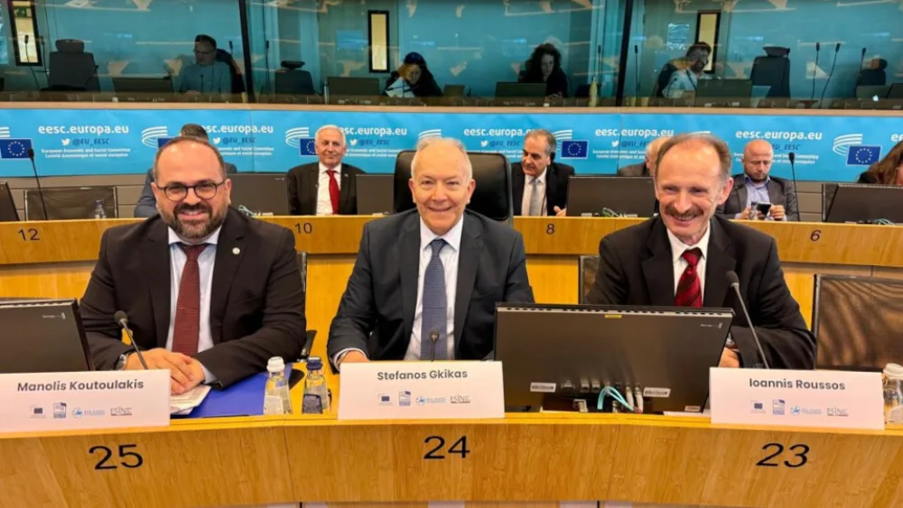 Στέφανος Γκίκας στις Βρυξέλλες: Ανάδειξη και προβολή της έννοιας της νησιωτικότητας στην Ε.Ε.