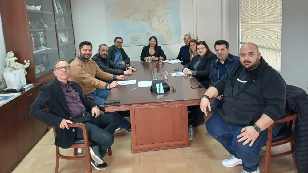 Συνάντηση Β.Ε.Π. με την Αντιπεριφερειάρχη Πειραιά - Επιγραμματικά όσα συζητήθηκαν