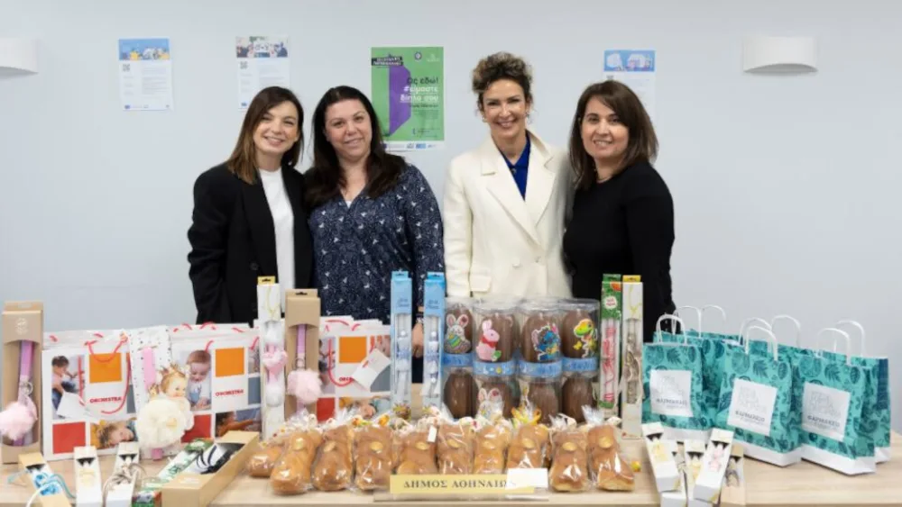 Πασχαλινή δωρεά αγάπης από τον όμιλο Bright σε γυναίκες και παιδιά