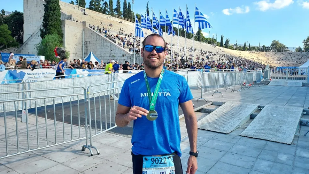 Η ΜΙΝΕΤΤΑ Ασφαλιστική στο πλευρό του κολυμβητή Σπύρου Χρυσικόπουλου, που κατέκτησε νέο ρεκόρ Guiness