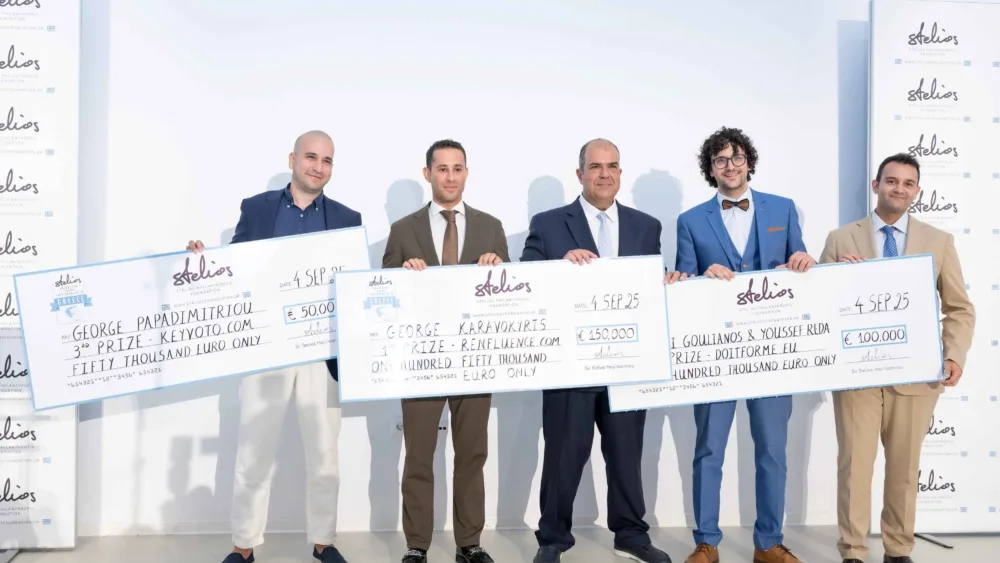 Stelios Philanthropic Foundation: Αυτές είναι οι νικήτριες εταιρείες που κερδίζουν συνολικά 300.000 ευρώ