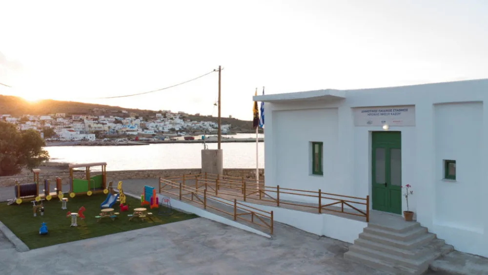 Eurolife FFH και HOPEgenesis εγκαινίασαν τον πρώτο Δημοτικό Παιδικό Σταθμό στην Κάσο