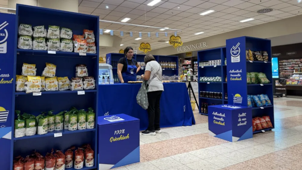 Η ΕΛΛΑ-ΔΙΚΑ ΜΑΣ προώθησε ελληνικά προϊόντα σε καταστήματα της EDEKA στη Γερμανία