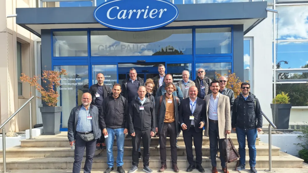Η AHI CARRIER SEE στα ενδότερα της Carrier Corporation - Επισκέφτηκε το εργοστάσιό της στη Γαλλία