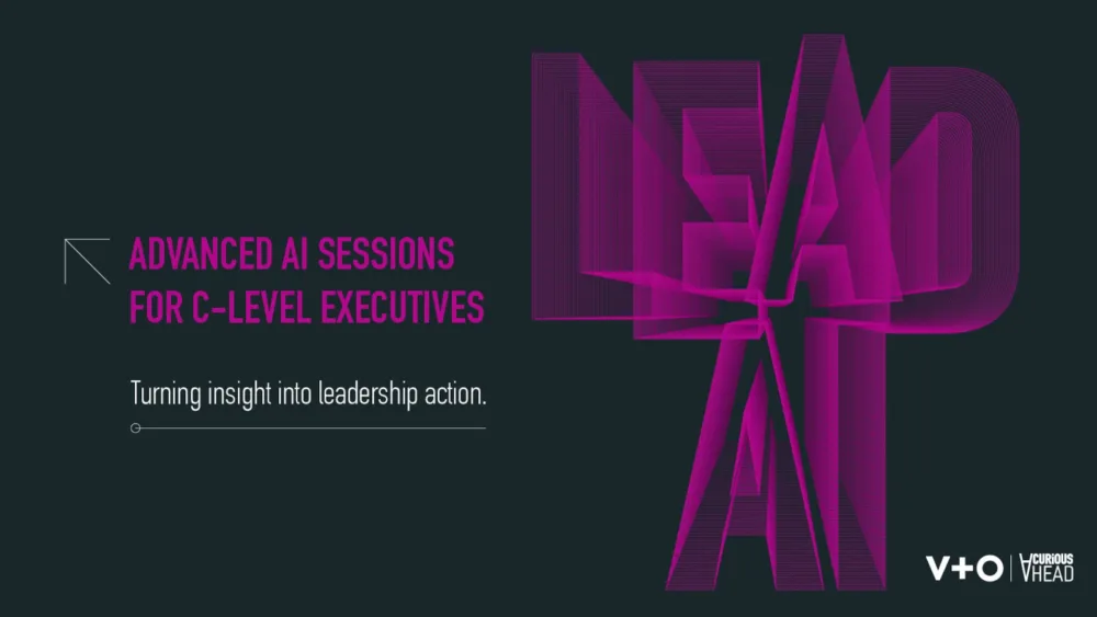 Η V+O και η Curious Ahead προσφέρουν εξειδικευμένα σεμινάρια AI για C-Level Executives