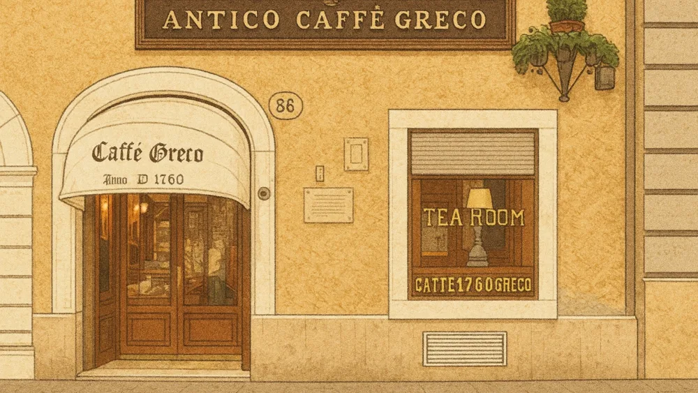 Το Caffè Greco και η σημασία των ζωντανών τοπόσημων