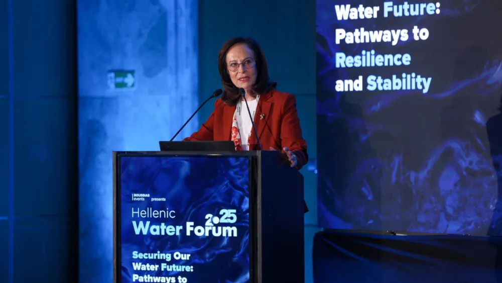 Άννα Διαμαντοπούλου: «Κρίσιμη η ανάγκη για νέο εθνικό σχέδιο υδατικής ανθεκτικότητας»