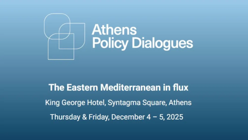 Διήμερο συνέδριο «Αθήνα: Διάλογοι για την Πολιτική» – Η Ανατολική Μεσόγειος αλλάζει το γεωπολιτικό της τοπίο