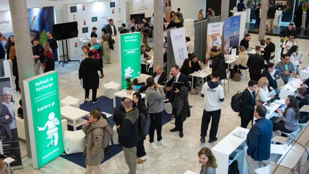 Ημέρες Καριέρας Τουρισμού Αθήνας: Συμμετείχαν περισσότεροι από 1.100 υποψήφιοι και εκπρόσωποι συνολικά 65 εταιρειών