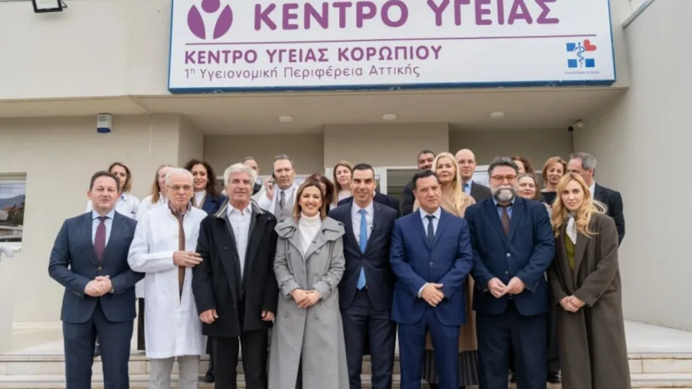 Εγκαινιάστηκαν τα ανακαινισμένα Κέντρα Υγείας Βάρης και Κορωπίου - Τι δήλωσαν Γεωργιάδης, Αγαπηδάκη και Θεμιστοκλέους