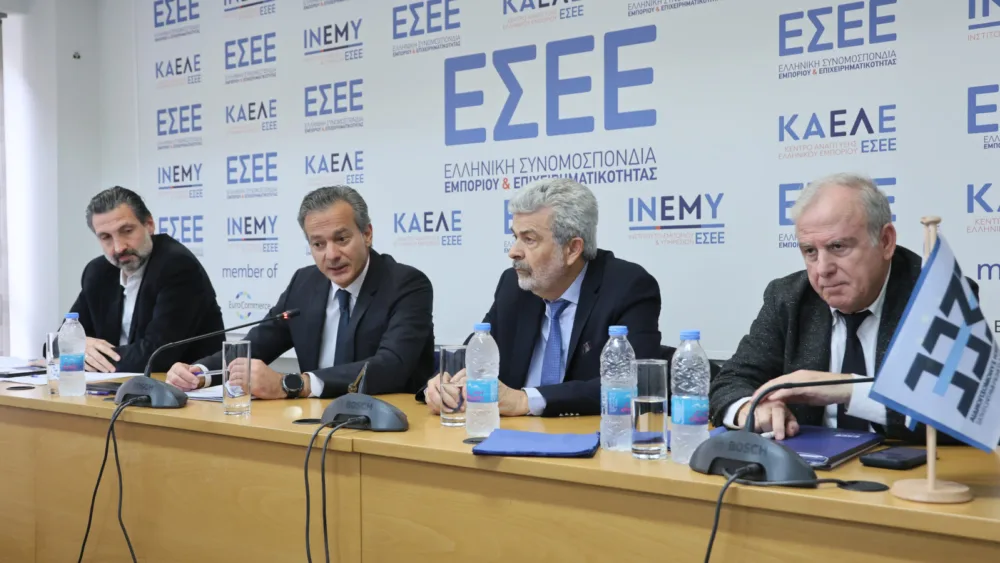 Η ΕΣΕΕ παρουσίασε στον Γ.Γ. Εμπορίου του Υπουργείου Ανάπτυξης ένα πλέγμα ρυθμίσεων για τη δικαιότερη αντιμετώπιση του εμπορικού κλάδου