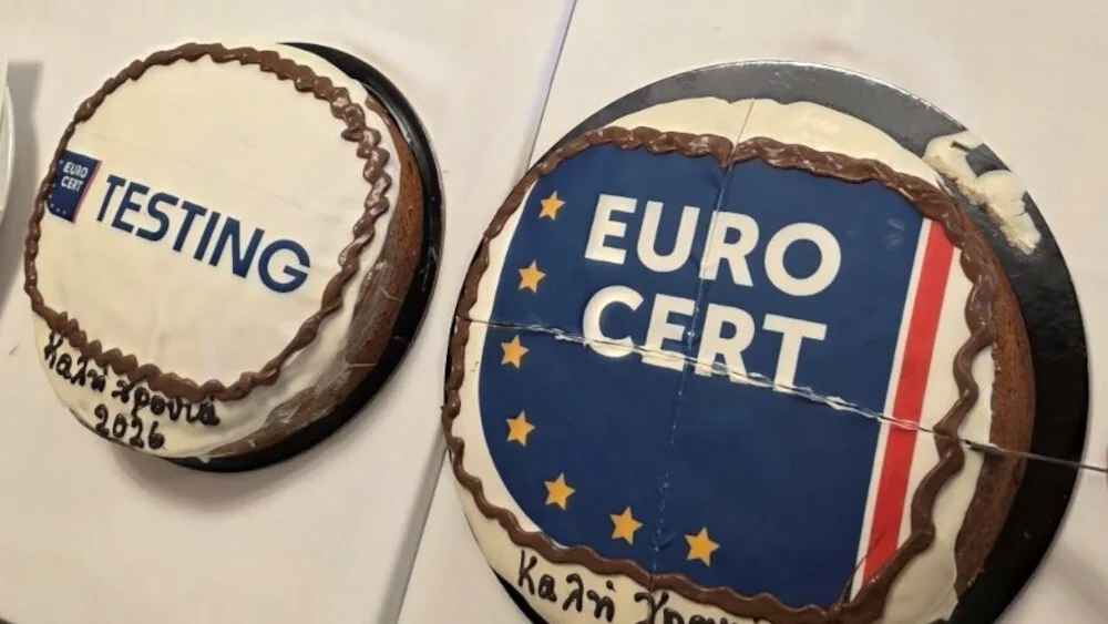 Η EUROCERT έκοψε την πρωτοχρονιάτικη πίτα της για το 2026 - Έντονη δραστηριότητα και σημαντικές επιτυχίες το 2025