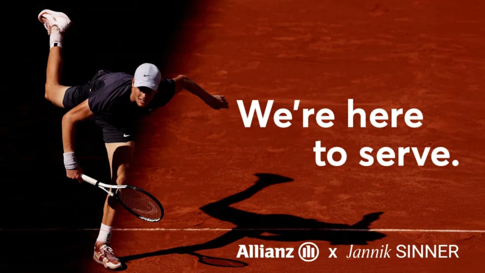 Ο τενίστας Jannik Sinner και ο όμιλος Allianz ξεκινούν πολυετή παγκόσμια συνεργασία