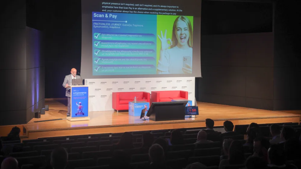 Το Scan & Pay έλαβε μέρος στο φετινό e-Commerce Conference, δίνοντας έμφαση στην ψηφιακή εξέλιξη της αντικαταβολής