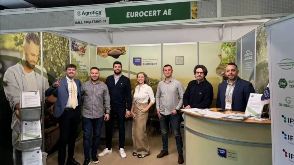 Η EUROCERT έδωσε το παρών στην AGROTICA 2026: Πιστοποίηση και αξιοπιστία στη σύγχρονη αγροτική παραγωγή
