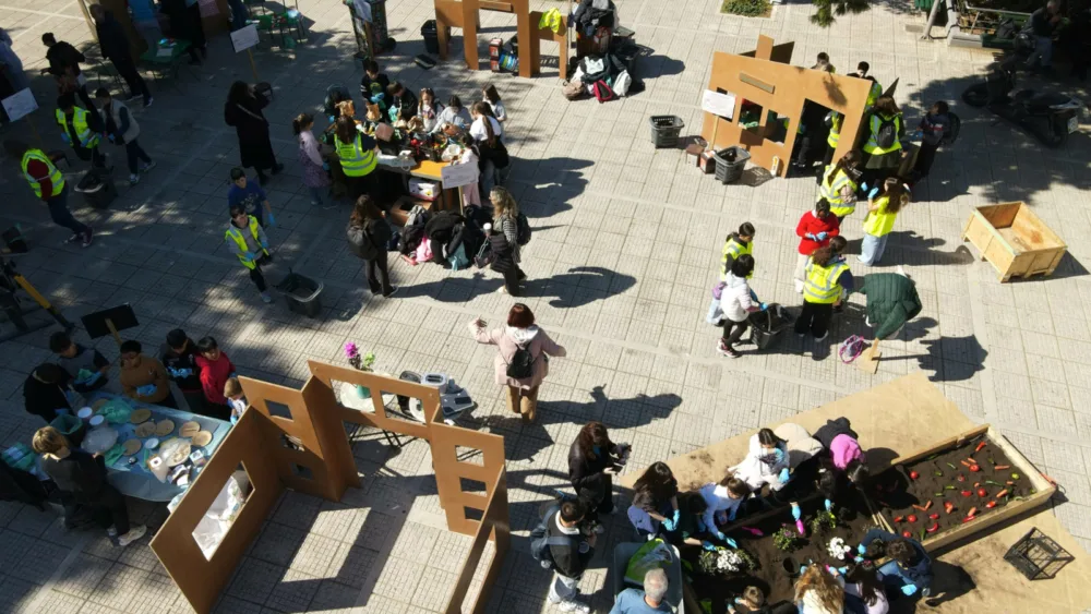 Τη Διεθνή Ημέρα Μηδενικών Αποβλήτων μαζί με 170 μαθητές δημοτικού σχολείου τίμησε ο Δήμος Αθηναίων