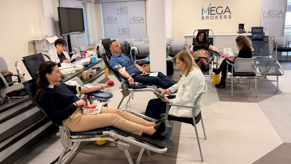 Η MEGA BROKERS υλοποίησε εθελοντική αιμοδοσία σε συνεργασία με το Γενικό Νοσοκομείο Αθηνών «Αλεξάνδρα»