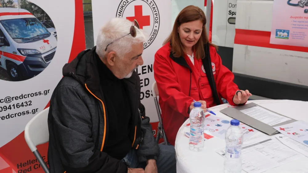 Ο Ελληνικός Ερυθρός Σταυρός τιμά την Παγκόσμια Ημέρα Υγείας διοργανώνοντας μεγάλη δράση στην Πλατεία Συντάγματος