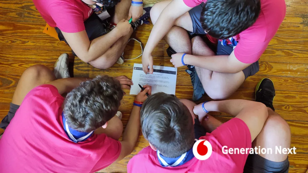 To Generation Next του Ιδρύματος Vodafone έλαβε μέρος στη μεγαλύτερη προσκοπική συνάντηση στην Ελλάδα