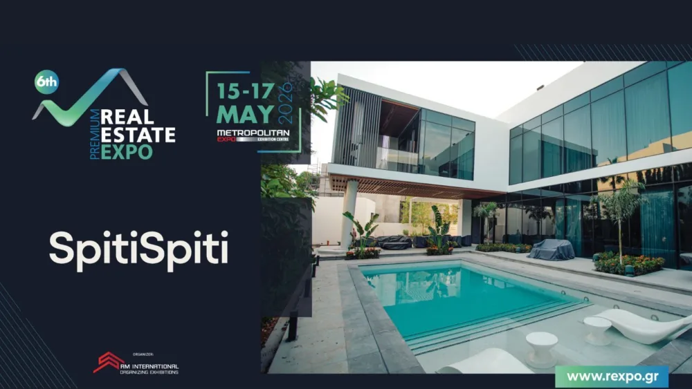 Το SpitiSpiti φέρνει τη νέα γενιά διαχείρισης ακινήτων στη Real Estate Expo 2026