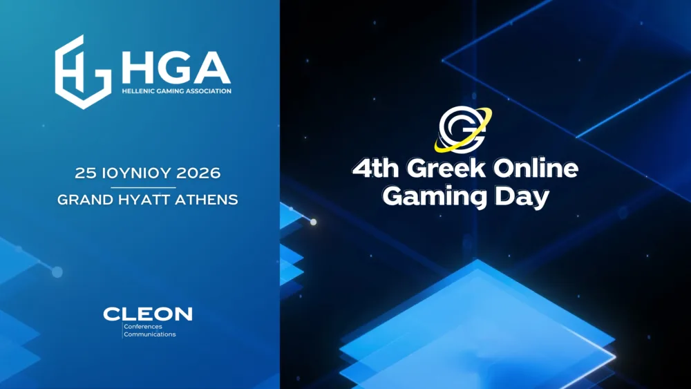 Η CLEON Conferences & Communications διοργανώνει την 4th Greek Online Gaming Day, την Πέμπτη 25 Ιουνίου 2026