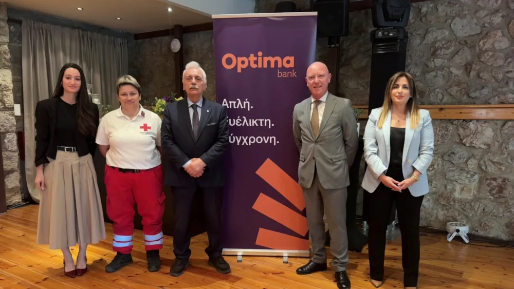 Ο Ελληνικός Ερυθρός Σταυρός εκπαίδευσε στις Πρώτες Βοήθειες 260 στελέχη της Optima bank