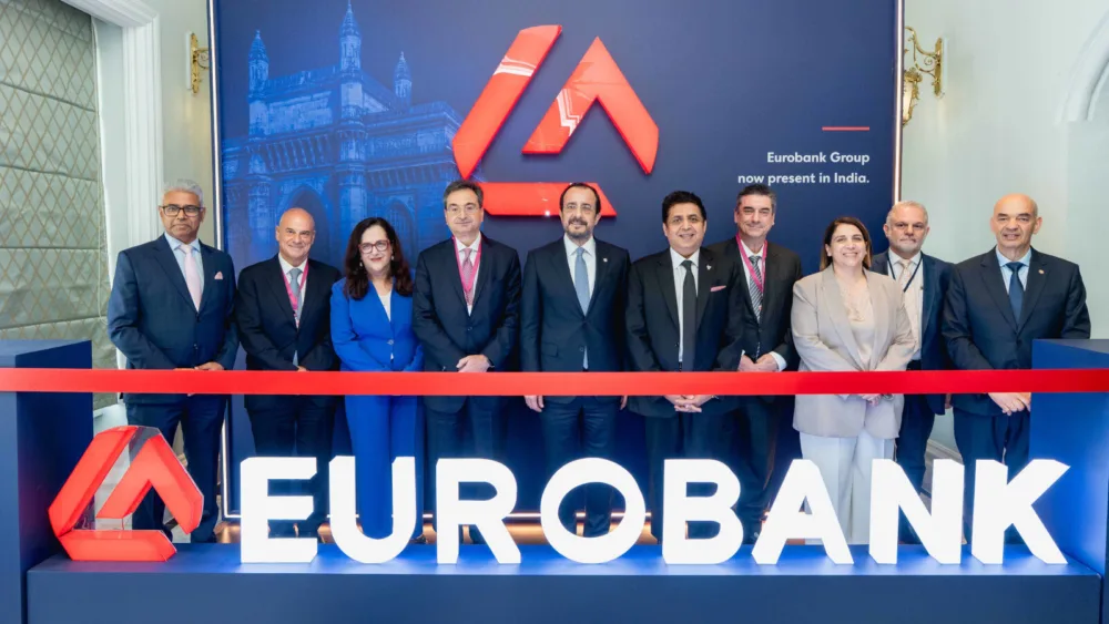 Το νέο Γραφείο Αντιπροσωπείας της Eurobank στην Ινδία ενισχύει τη γέφυρα συνεργασίας μεταξύ Ευρώπης και Ινδίας