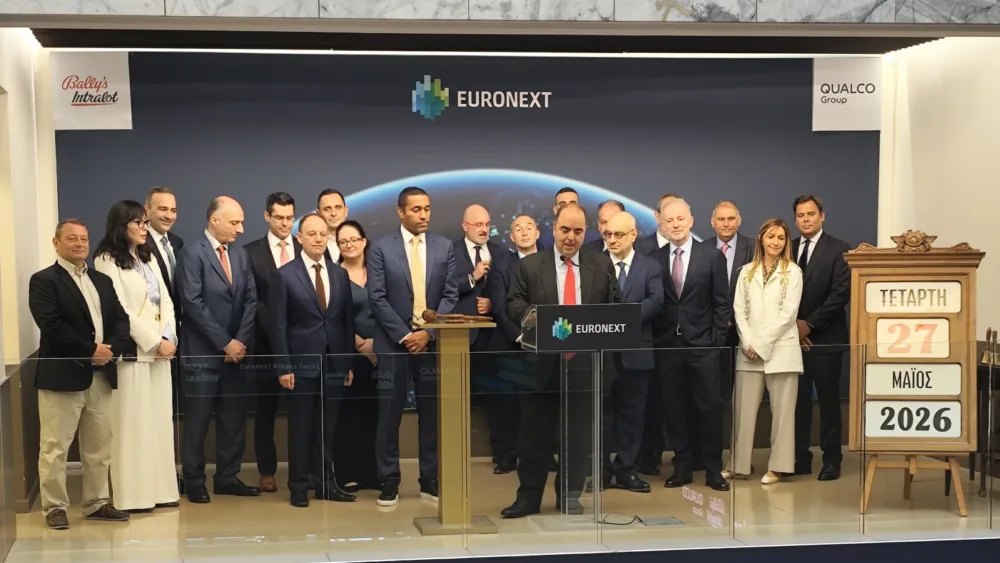 Euronext Tech Leaders: Με την είσοδο της Bally’s Intralot και της Qualco, ξεκινά το ταξίδι της ελληνικής τεχνολογίας μέσα στα ευρωπαϊκά χρηματιστήρια