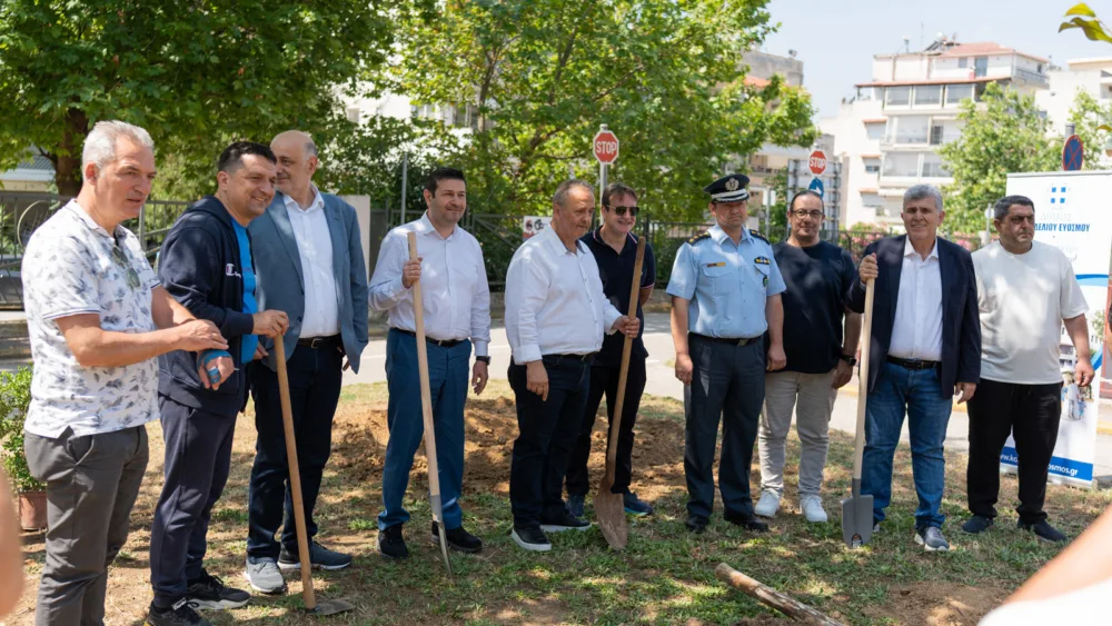 Η ΕΥΑΘ επαναφέρει το πράσινο στις γειτονιές της Θεσσαλονίκης
