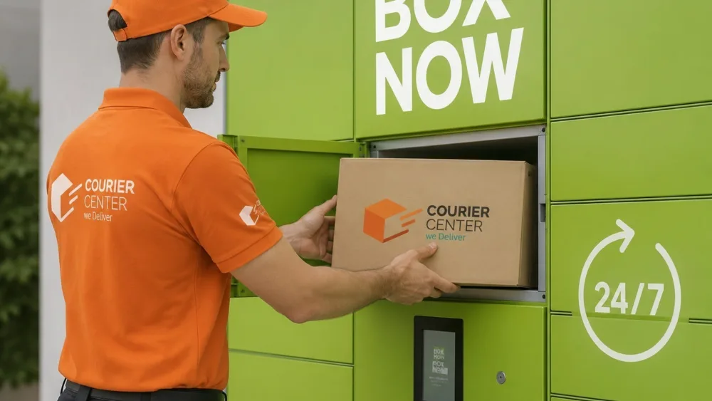 Η Courier Center ενισχύει τις υπηρεσίες παράδοσης αξιοποιώντας το δίκτυο BOX NOW Lockers