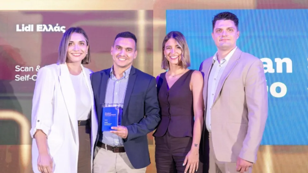 Χρυσή διάκριση απέσπασε η Lidl Ελλάς στα Project Management Awards 2026