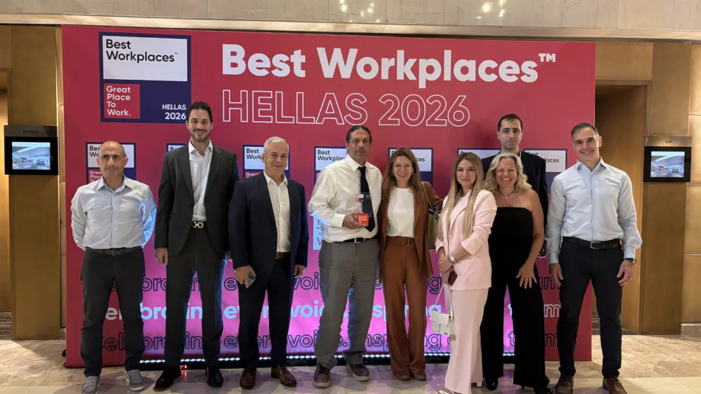 H TEKA Systems διακρίνεται στη λίστα Best Workplaces™ Hellas 2026