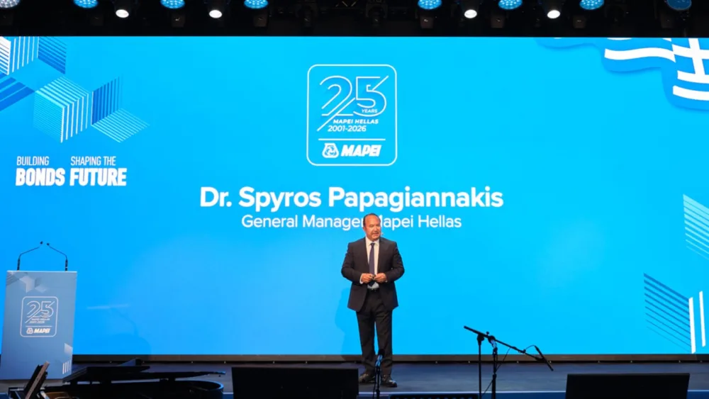 Η Mapei Hellas γιόρτασε 25 χρόνια στην Ελλάδα - Ανακοίνωσε νέο επενδυτικό πλάνο €25 εκατ.