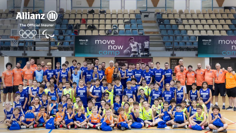Allianz και Giannakis Academy συνεργάστηκαν για άλλη μία φορά για το φετινό MoveNow Basketball Camp