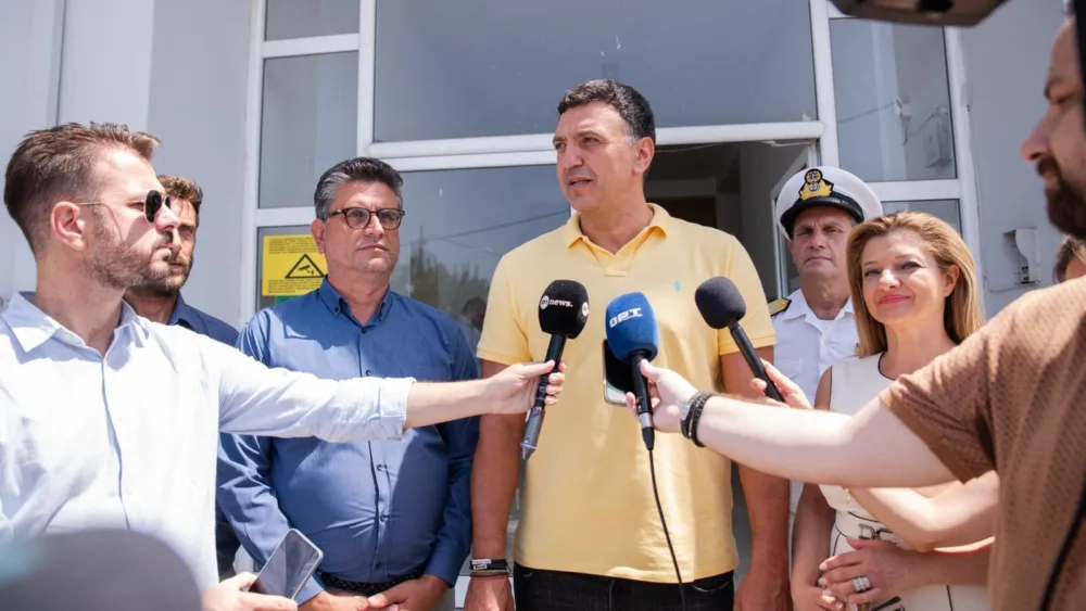Β. Κικίλιας από Κυλλήνη: «Πρώτη προτεραιότητα για εμάς είναι η ασφάλεια στο λιμάνι - Έχουμε διενεργήσει πάνω από 1.800 ελέγχους»