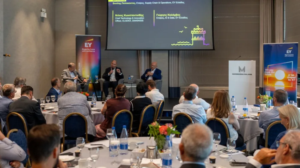 Στο επίκεντρο του Business Breakfast της EY Ελλάδος στη Θεσσαλονίκη η AI, τα δεδομένα και η βιομηχανική αριστεία