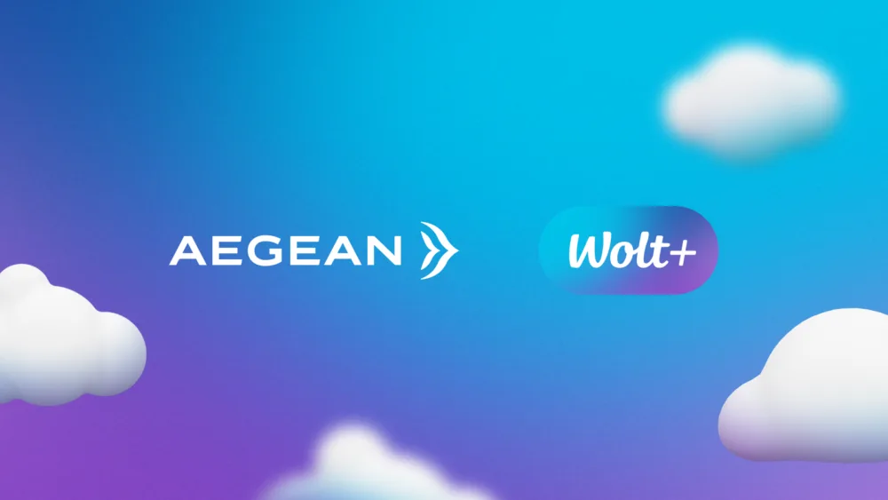 Η Wolt και AEGEAN συνεργάζονται - Αποκλειστικά προνόμια στα μέλη του Miles+Bonus