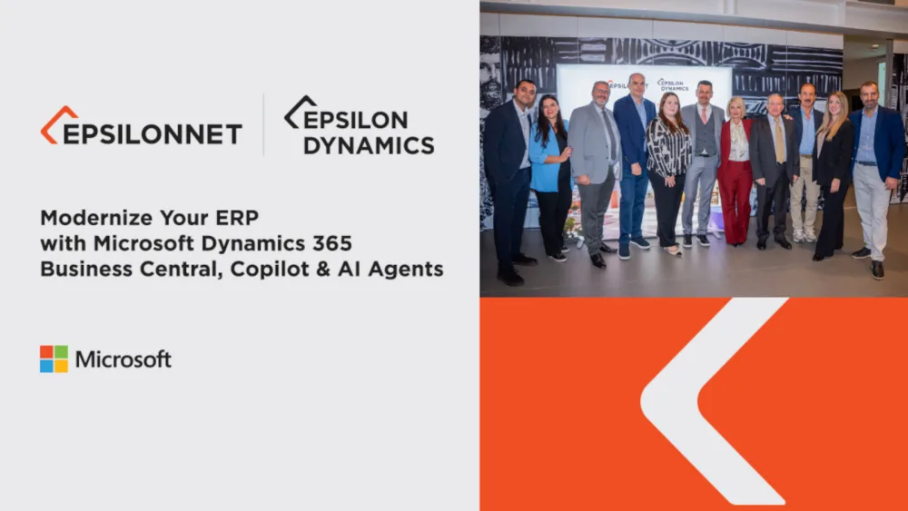 Επιτυχώς ολοκληρώθηκε η εκδήλωση της EPSILON DYNAMICS του Ομίλου EPSILONNET - Στο επίκεντρο η αξιοποίηση της Τεχνητής Νοημοσύνης