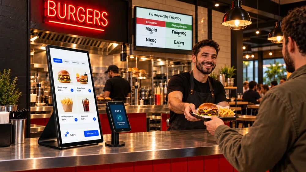 Only Kiosk - Νέα υπηρεσία ενοικίασης Self Order Kiosk για την εστίαση