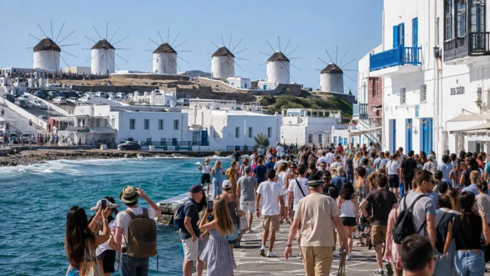 ΤτΕ: Τα τουριστικά έσοδα τον Αύγουστο αυξήθηκαν κατά 6,5% έναντι του Αυγούστου 2025