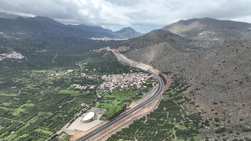 Στην κυκλοφορία παραδόθηκαν τα πρώτα 10 χλμ. του νέου ΒΟΑΚ στο τμήμα Νεάπολη – Άγιος Νικόλαος
