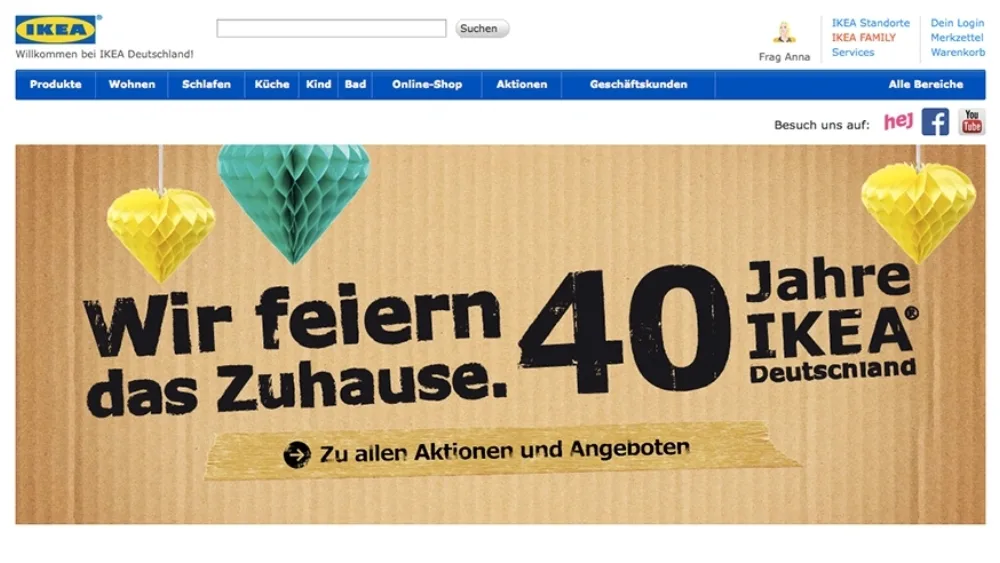 IKEA: Οι διαδικτυακές πωλήσεις της στη Γερμανία αυξήθηκαν κατά 58% στα 145 εκατ. ευρώ